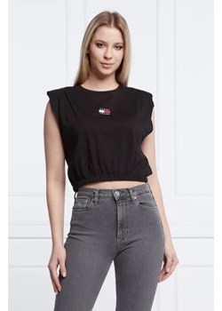 Tommy Jeans T-shirt | Cropped Fit ze sklepu Gomez Fashion Store w kategorii Bluzki damskie - zdjęcie 172840704