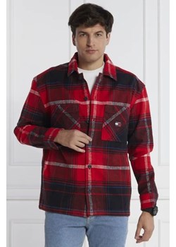 Tommy Jeans Koszula BRUSHED CHECK | Regular Fit ze sklepu Gomez Fashion Store w kategorii Koszule męskie - zdjęcie 172840960