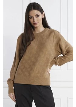 BOSS BLACK Wełniany sweter Falao | Loose fit ze sklepu Gomez Fashion Store w kategorii Swetry damskie - zdjęcie 172841074