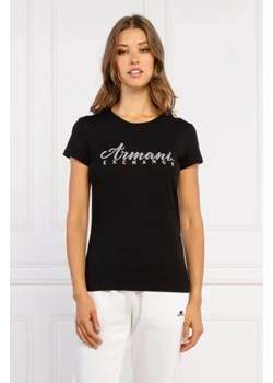 Armani Exchange T-shirt | Regular Fit ze sklepu Gomez Fashion Store w kategorii Bluzki damskie - zdjęcie 172841233