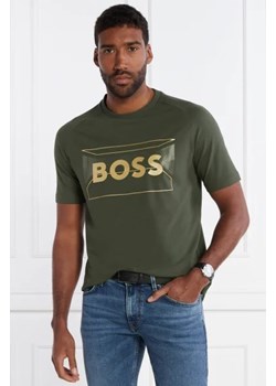 BOSS GREEN T-shirt Tee 2 | Regular Fit | stretch ze sklepu Gomez Fashion Store w kategorii T-shirty męskie - zdjęcie 172842393