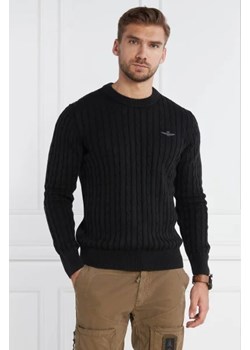 Aeronautica Militare Sweter | Regular Fit ze sklepu Gomez Fashion Store w kategorii Swetry męskie - zdjęcie 172842464