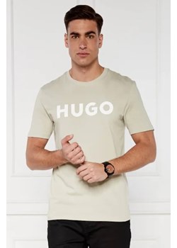 HUGO T-shirt Dulivio | Regular Fit ze sklepu Gomez Fashion Store w kategorii T-shirty męskie - zdjęcie 172842664