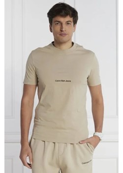 CALVIN KLEIN JEANS T-shirt INSTITUTIONAL | Regular Fit ze sklepu Gomez Fashion Store w kategorii T-shirty męskie - zdjęcie 172843150