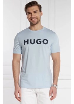 HUGO T-shirt Dulivio | Regular Fit ze sklepu Gomez Fashion Store w kategorii T-shirty męskie - zdjęcie 172843343