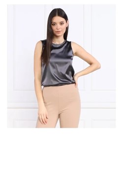 Peserico Jedwabny satynowy top | Regular Fit ze sklepu Gomez Fashion Store w kategorii Bluzki damskie - zdjęcie 172843420