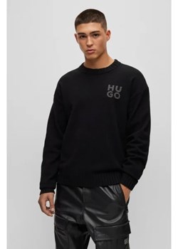 HUGO Wełniany sweter San Cassio-L | Regular Fit ze sklepu Gomez Fashion Store w kategorii Swetry męskie - zdjęcie 172843942