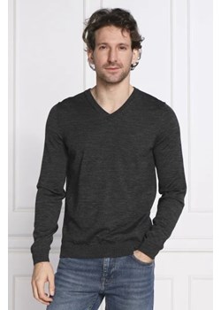 BOSS BLACK Wełniany sweter Melba-P | Slim Fit ze sklepu Gomez Fashion Store w kategorii Swetry męskie - zdjęcie 172844010