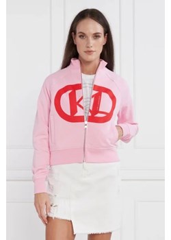 Karl Lagerfeld Bluza kl logo zip up | Regular Fit ze sklepu Gomez Fashion Store w kategorii Bluzy damskie - zdjęcie 172844042