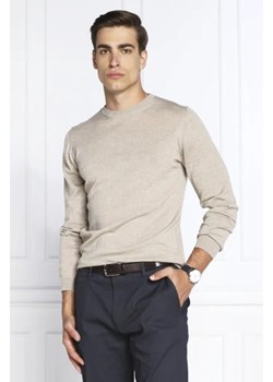 Oscar Jacobson Wełniany sweter Custer | Slim Fit ze sklepu Gomez Fashion Store w kategorii Swetry męskie - zdjęcie 172844903