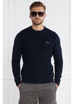 Aeronautica Militare Sweter | Regular Fit ze sklepu Gomez Fashion Store w kategorii Swetry męskie - zdjęcie 172845680