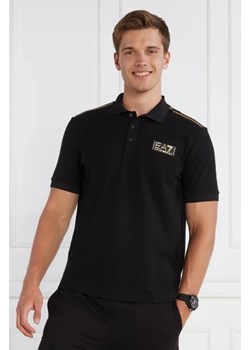 EA7 Polo | Regular Fit ze sklepu Gomez Fashion Store w kategorii T-shirty męskie - zdjęcie 172845811