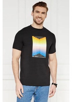 Karl Lagerfeld T-shirt CREWNECK | Regular Fit | stretch ze sklepu Gomez Fashion Store w kategorii T-shirty męskie - zdjęcie 172846682