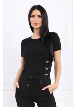EA7 T-shirt | Slim Fit ze sklepu Gomez Fashion Store w kategorii Bluzki damskie - zdjęcie 172847034