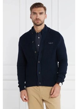 Aeronautica Militare Kardigan | Regular Fit ze sklepu Gomez Fashion Store w kategorii Swetry męskie - zdjęcie 172847121