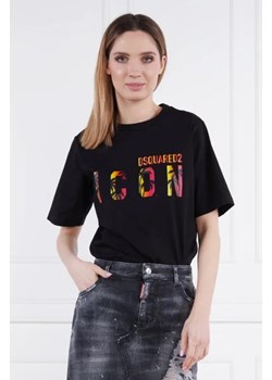 Dsquared2 T-shirt | Regular Fit ze sklepu Gomez Fashion Store w kategorii Bluzki damskie - zdjęcie 172847432
