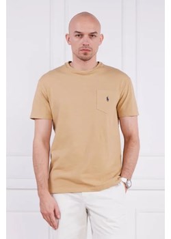 POLO RALPH LAUREN T-shirt | Regular Fit | z dodatkiem lnu ze sklepu Gomez Fashion Store w kategorii T-shirty męskie - zdjęcie 172847553