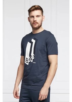 BOSS GREEN T-shirt Jersey | Regular Fit ze sklepu Gomez Fashion Store w kategorii T-shirty męskie - zdjęcie 172847863