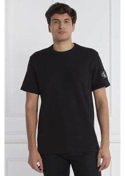 CALVIN KLEIN JEANS T-shirt BADGE WAFFLE | Regular Fit ze sklepu Gomez Fashion Store w kategorii T-shirty męskie - zdjęcie 172848324