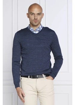 BOSS BLACK Wełniany sweter Melba-P | Slim Fit ze sklepu Gomez Fashion Store w kategorii Swetry męskie - zdjęcie 172848793