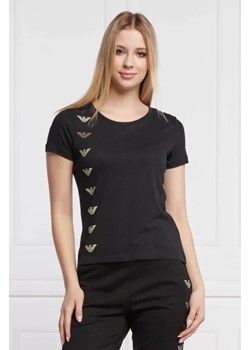 EA7 T-shirt | Regular Fit ze sklepu Gomez Fashion Store w kategorii Bluzki damskie - zdjęcie 172849511