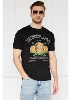 GUESS T-shirt TIMELESS LOGO | Regular Fit ze sklepu Gomez Fashion Store w kategorii T-shirty męskie - zdjęcie 172850372