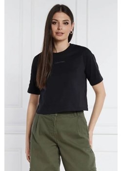 Calvin Klein Performance T-shirt | Cropped Fit ze sklepu Gomez Fashion Store w kategorii Bluzki damskie - zdjęcie 172850441
