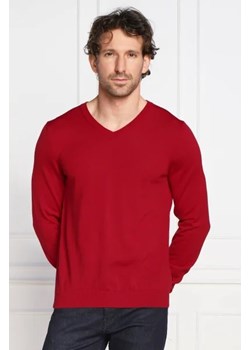 BOSS BLACK Wełniany sweter Melba-P | Slim Fit ze sklepu Gomez Fashion Store w kategorii Swetry męskie - zdjęcie 172850554