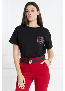 Liu Jo T-shirt | Regular Fit ze sklepu Gomez Fashion Store w kategorii Bluzki damskie - zdjęcie 172850741