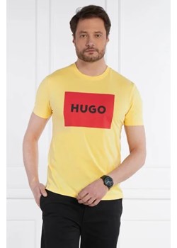 HUGO T-shirt Regular Fit ze sklepu Gomez Fashion Store w kategorii T-shirty męskie - zdjęcie 172851104