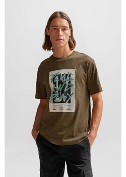 BOSS ORANGE T-shirt TeePantera | Regular Fit ze sklepu Gomez Fashion Store w kategorii T-shirty męskie - zdjęcie 172851264