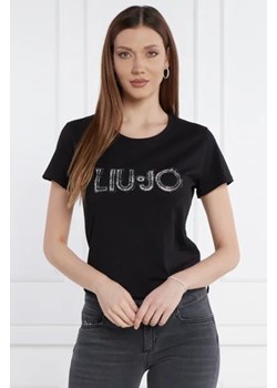 Liu Jo T-shirt | Regular Fit ze sklepu Gomez Fashion Store w kategorii Bluzki damskie - zdjęcie 172851322