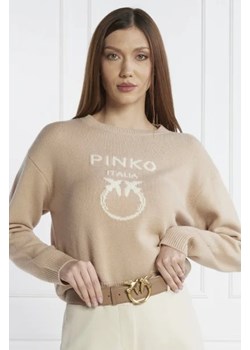 Pinko Wełniany sweter | Regular Fit ze sklepu Gomez Fashion Store w kategorii Swetry damskie - zdjęcie 172851620