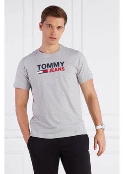 Tommy Jeans T-shirt CORP LOGO | Regular Fit ze sklepu Gomez Fashion Store w kategorii T-shirty męskie - zdjęcie 172851764