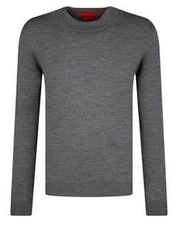 HUGO Wełniany sweter San Matteo | Regular Fit ze sklepu Gomez Fashion Store w kategorii Swetry męskie - zdjęcie 172853421