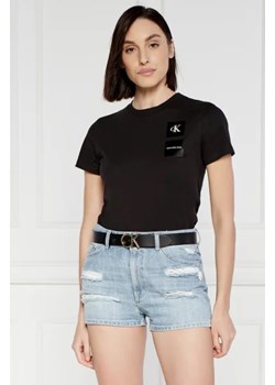CALVIN KLEIN JEANS T-shirt | Regular Fit ze sklepu Gomez Fashion Store w kategorii Bluzki damskie - zdjęcie 172854123