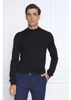 HUGO Wełniany sweter San Matteo | Regular Fit ze sklepu Gomez Fashion Store w kategorii Swetry męskie - zdjęcie 172854281