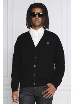 Kenzo Wełniany kardigan PARIS | Regular Fit ze sklepu Gomez Fashion Store w kategorii Swetry męskie - zdjęcie 172854294