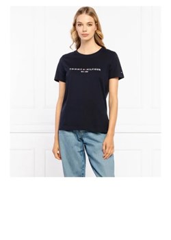 Tommy Hilfiger T-shirt | Regular Fit ze sklepu Gomez Fashion Store w kategorii Bluzki damskie - zdjęcie 172854461