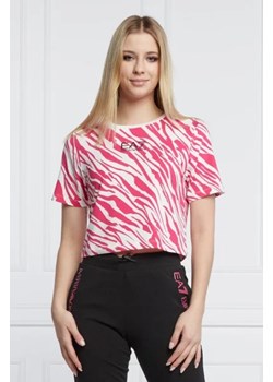 EA7 T-shirt | Cropped Fit ze sklepu Gomez Fashion Store w kategorii Bluzki damskie - zdjęcie 172854671