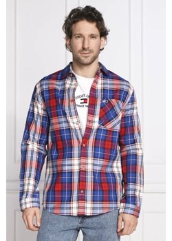 Tommy Jeans Koszula CHECK FLANNEL | Classic fit ze sklepu Gomez Fashion Store w kategorii Koszule męskie - zdjęcie 172855334