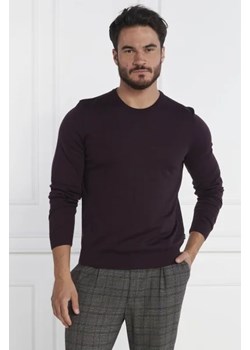 BOSS BLACK Wełniany sweter Leno-P | Slim Fit ze sklepu Gomez Fashion Store w kategorii Swetry męskie - zdjęcie 172855790
