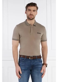 BOSS GREEN Polo Paule 1 | Slim Fit | basic mesh ze sklepu Gomez Fashion Store w kategorii T-shirty męskie - zdjęcie 172856084