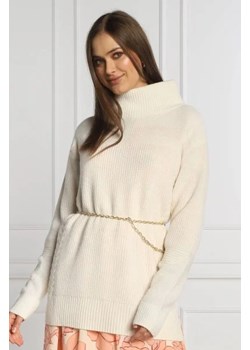 Marc Cain Wełniany sweter | Oversize fit | z dodatkiem kaszmiru ze sklepu Gomez Fashion Store w kategorii Swetry damskie - zdjęcie 172856504