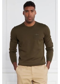 Aeronautica Militare Sweter | Slim Fit ze sklepu Gomez Fashion Store w kategorii Swetry męskie - zdjęcie 172856832