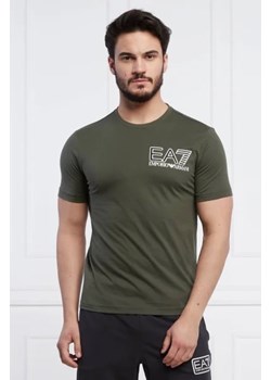 EA7 T-shirt | Regular Fit ze sklepu Gomez Fashion Store w kategorii T-shirty męskie - zdjęcie 172857593