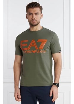 EA7 T-shirt | Regular Fit ze sklepu Gomez Fashion Store w kategorii T-shirty męskie - zdjęcie 172857662