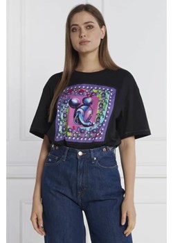 Desigual T-shirt | Regular Fit ze sklepu Gomez Fashion Store w kategorii Bluzki damskie - zdjęcie 172860674