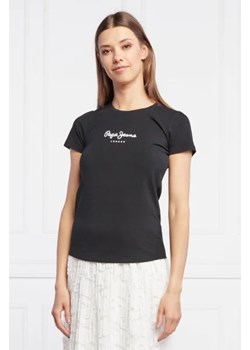 Pepe Jeans London T-shirt | Slim Fit ze sklepu Gomez Fashion Store w kategorii Bluzki damskie - zdjęcie 172860844