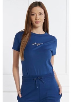 HUGO T-shirt Classic Tee_4 | Regular Fit ze sklepu Gomez Fashion Store w kategorii Bluzki damskie - zdjęcie 172861420